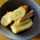 もう一品に！レンコンとごぼう天のサッと煮